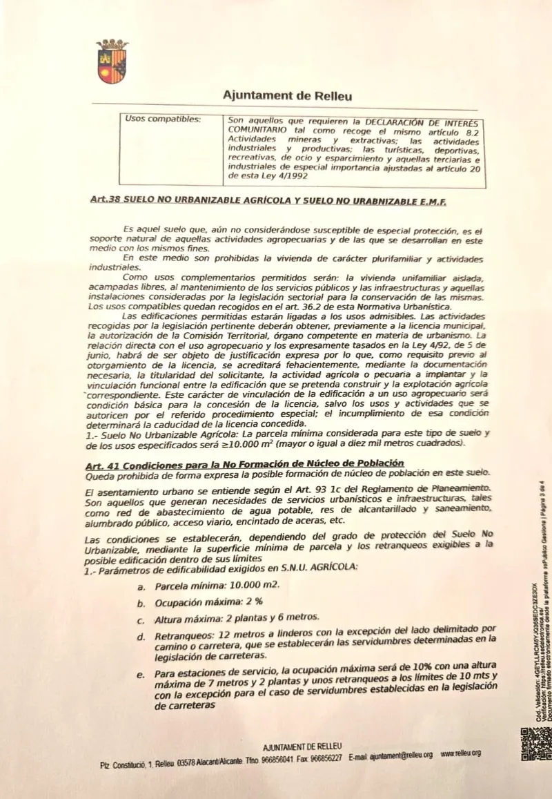 Parcela en Relleu - 10