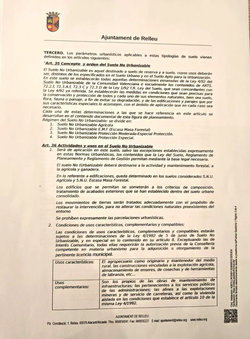 Parcela en Relleu - 11