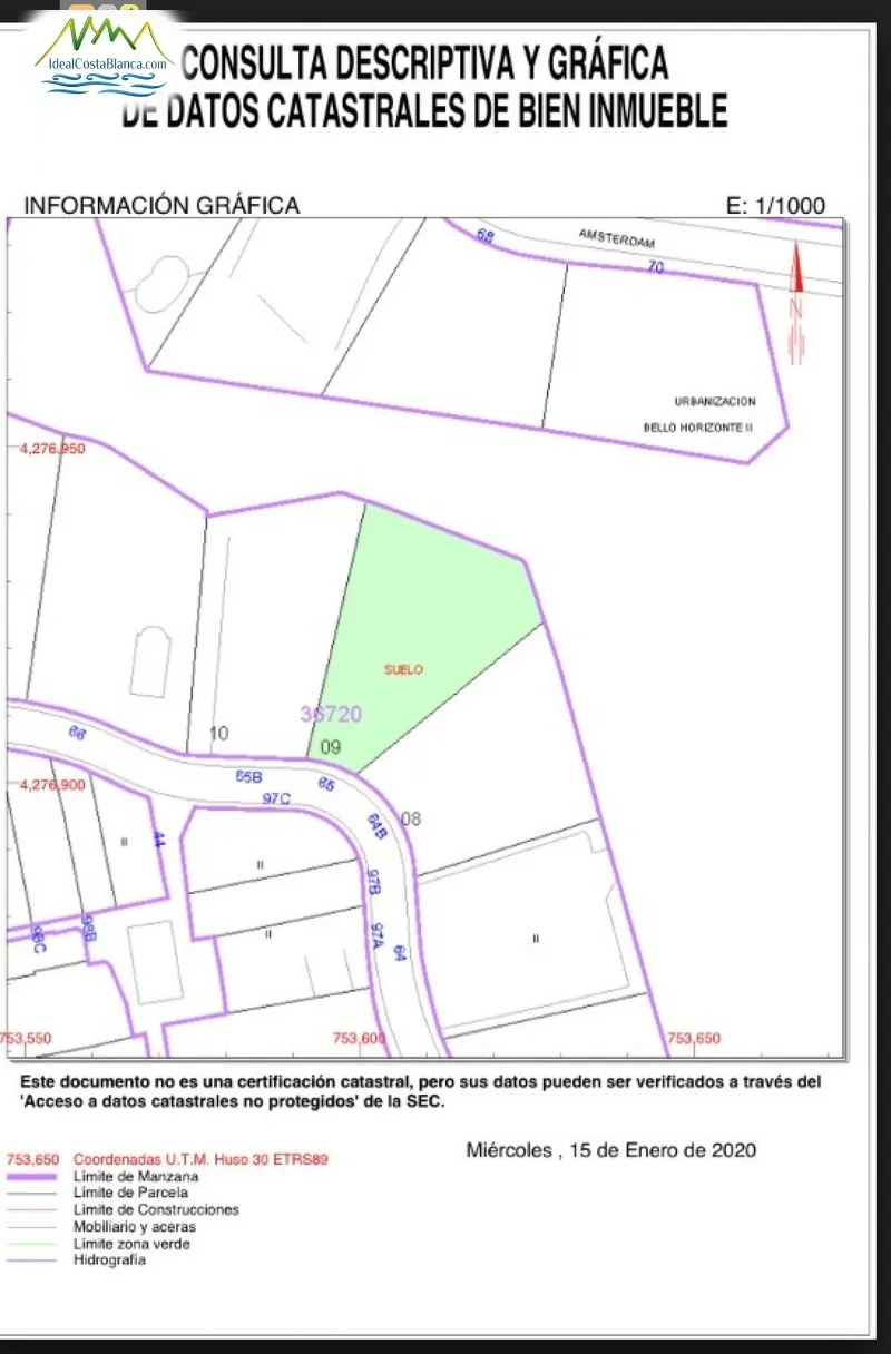 Parcela en Altea - 2