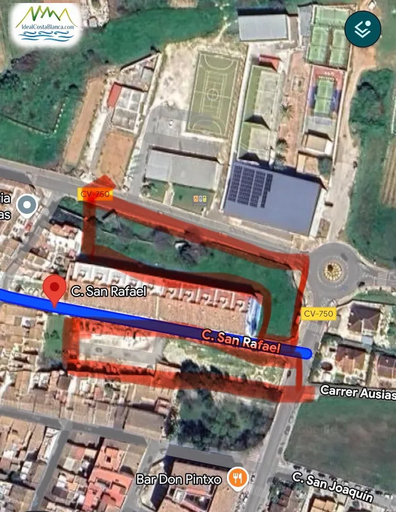 Parcela en Jalon - Xalo - 1