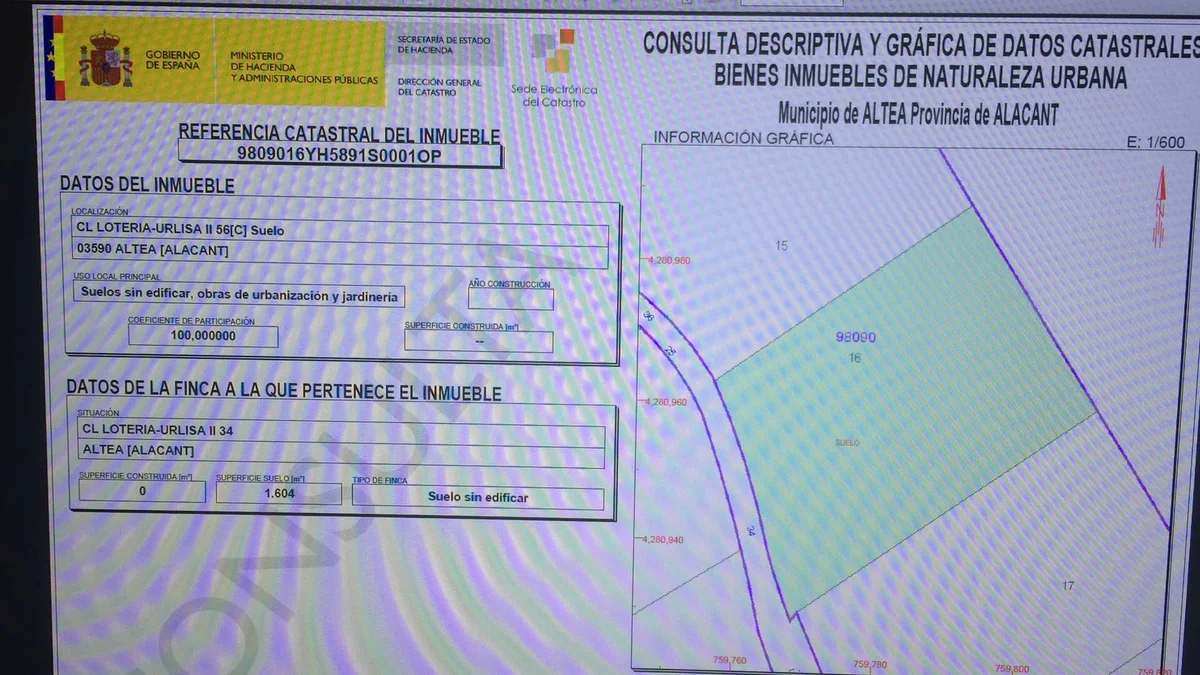 Parcela urbanizable en Altea Hills - 7