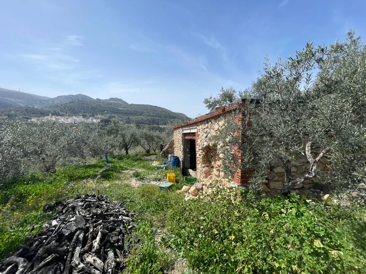 Casita de piedra en Confrides - 1