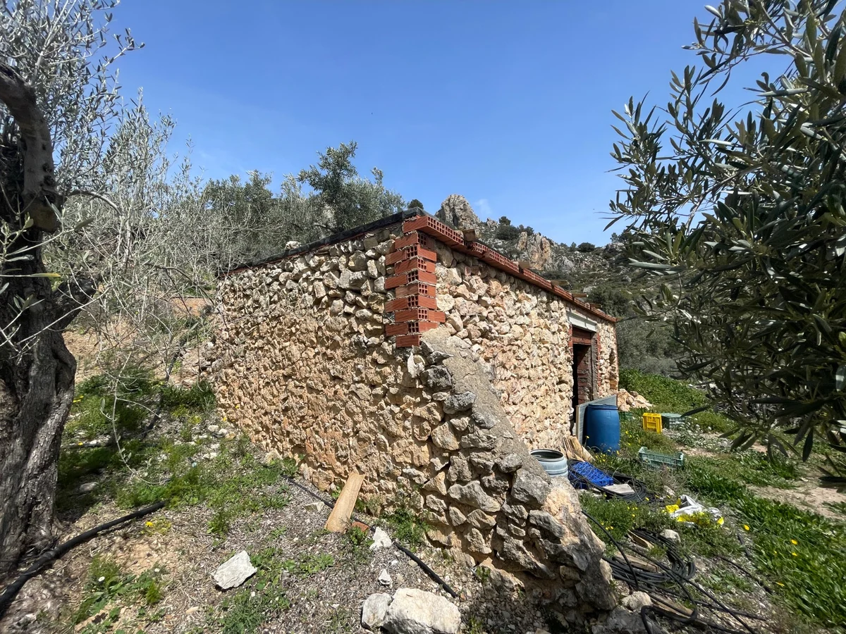Casita de piedra en Confrides - 16