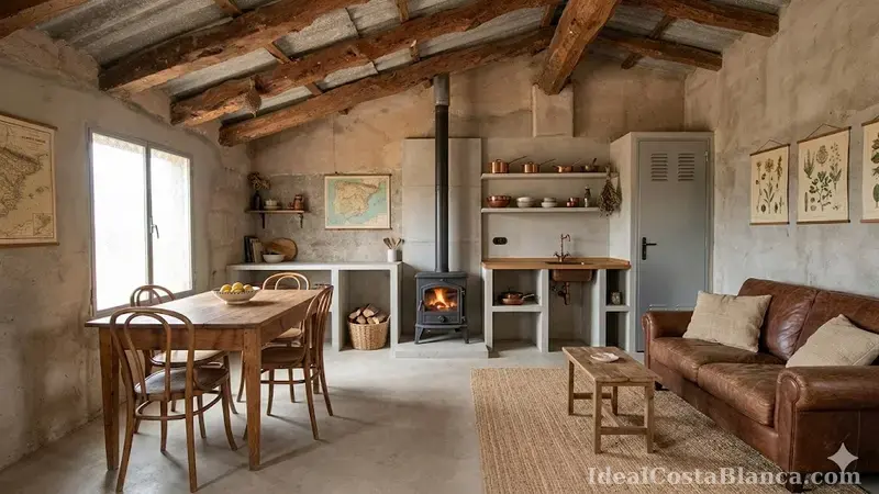 Terreno con construcción a reformar en Confrides - 4