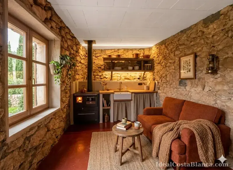 Casita de piedra en Confrides - 5